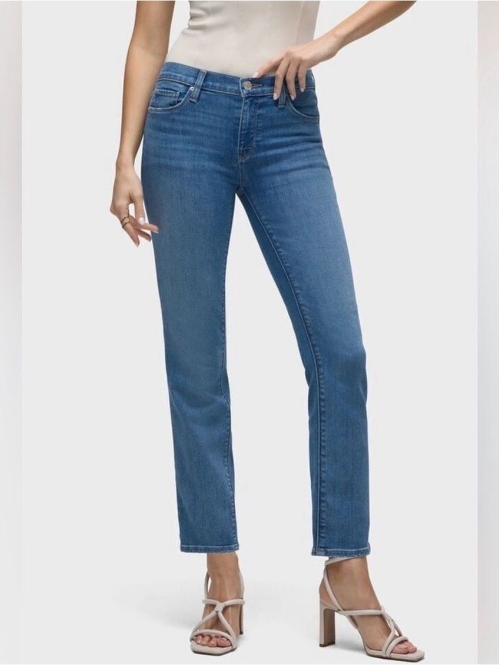 Hudson Jeans Nico Elemental Nico Mid Rise Straight Ankle Size 26